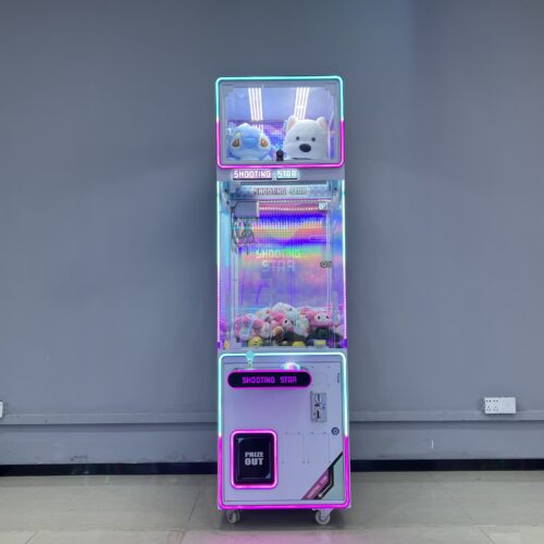 流星Plus——21英寸钢制柜体抓娃娃机，带头奖展示柜